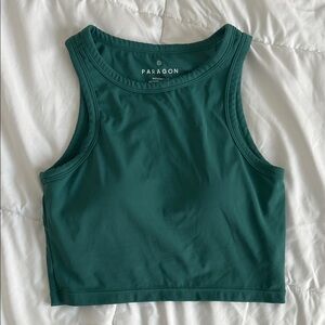 Paragon Fitwear Teal Crop Athletic Tank